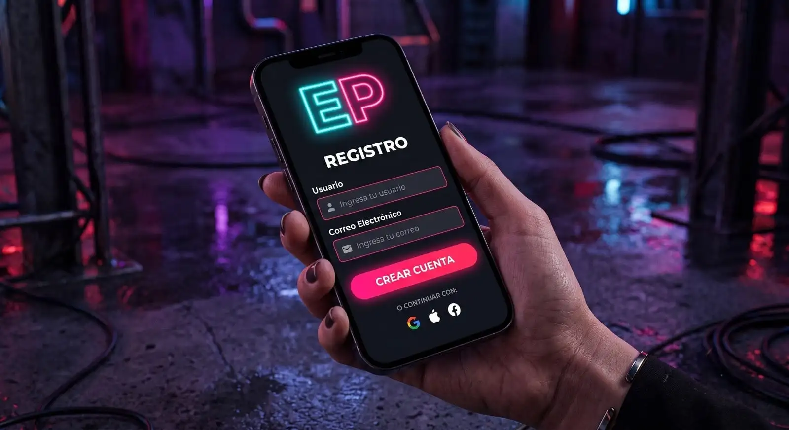 Paso 1: Registro e Inicio de Sesión Seguro
